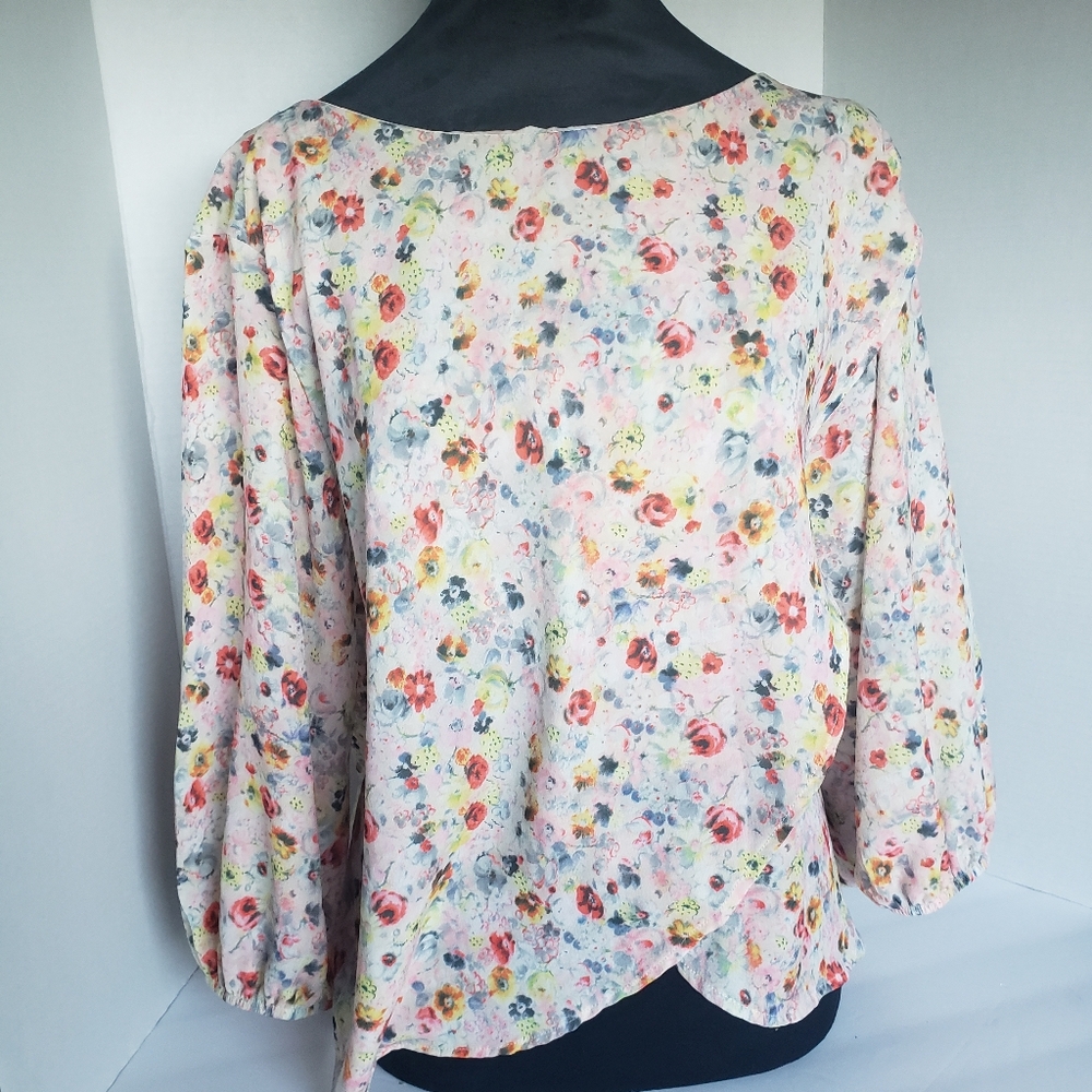 Zara Floral Top Women's size L